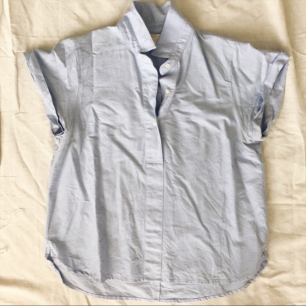 J. Crew top with two buttons